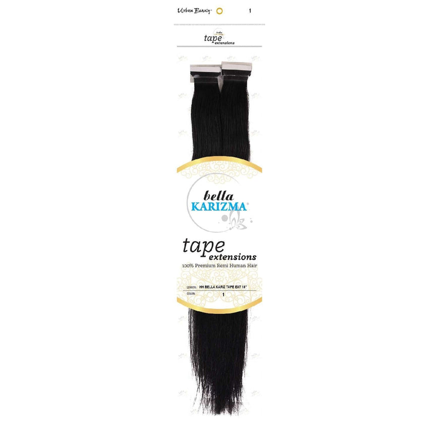 Human Hair Bella Karizma Tape Hair Extension 18 Inch 1 Urban Beauty