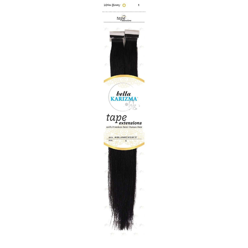 Human Hair Bella Karizma Tape Hair Extension 22 Inch 1 Urban Beauty