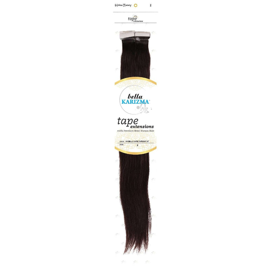Human Hair Bella Karizma Tape Hair Extension 24 Inch 2 Urban Beauty