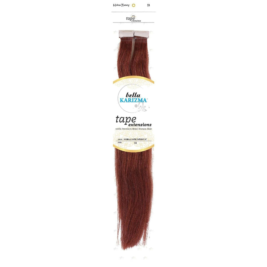 Human Hair Bella Karizma Tape Hair Extension 24 Inch 33 Urban Beauty