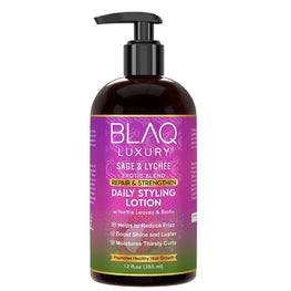 Blaq Luxury Sage And Lyche Daily Styling Lotion 12 Oz BLAQ