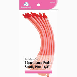Brittny Loop Rods-Pink 12 Count  Small Brittny