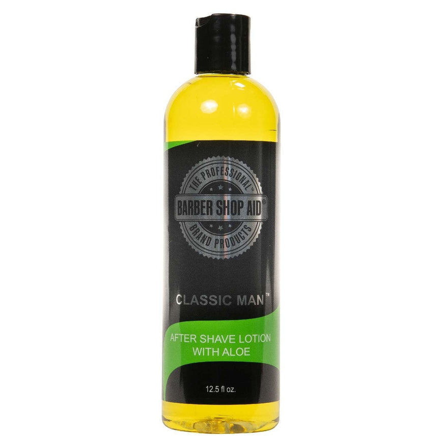After Shave Lotion With Aloe 12.5 Fl Oz Barber Shop Aid