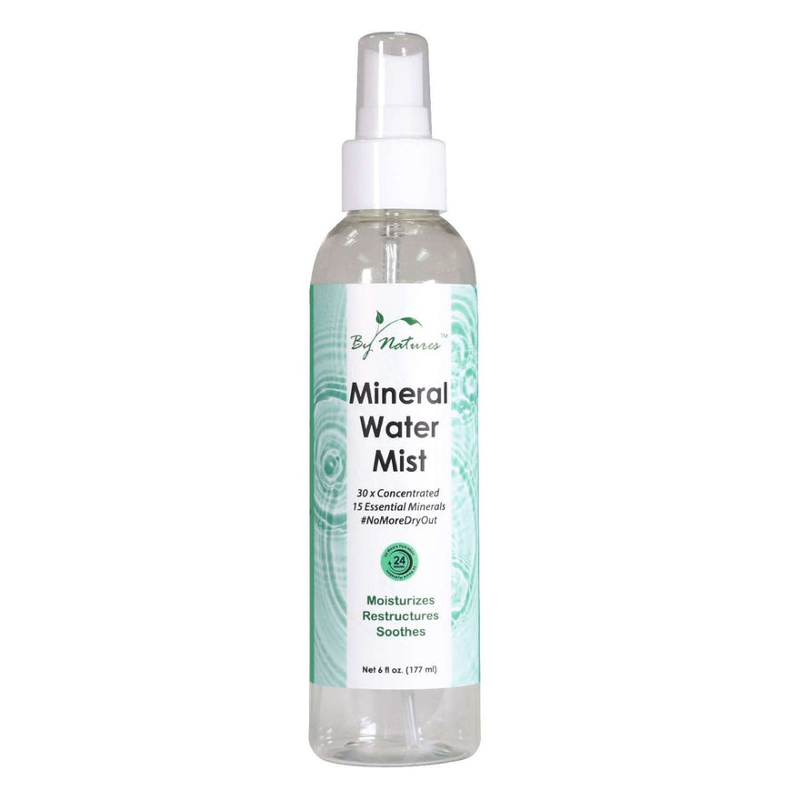 By Natures Mineral Water Mist 6 Oz BY NATURES