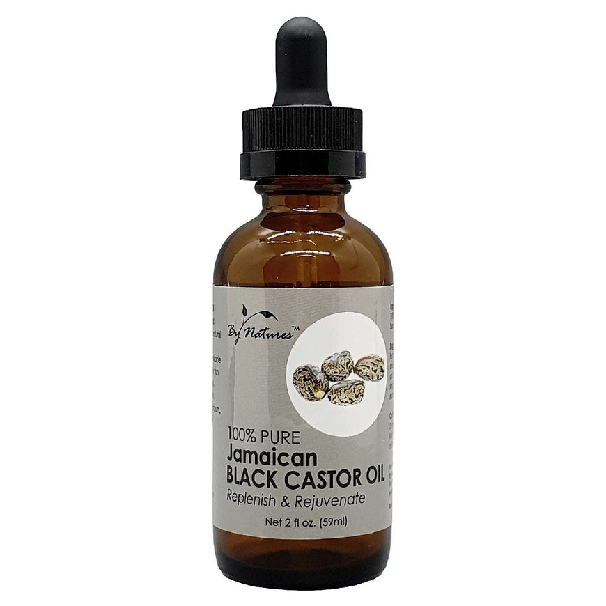 By Natures 100% Pure Jamaican Black Castor Oil 2.0 Fl Oz BY NATURES