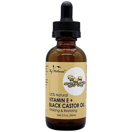 By Nature 100% Natural Vitamin E Black Castor Oil By Natures