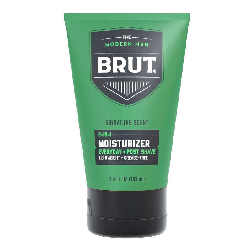 Brut Classic 2-In-1 Moisturizer Face Everywhere And Post Shave 3.5 Oz Brut