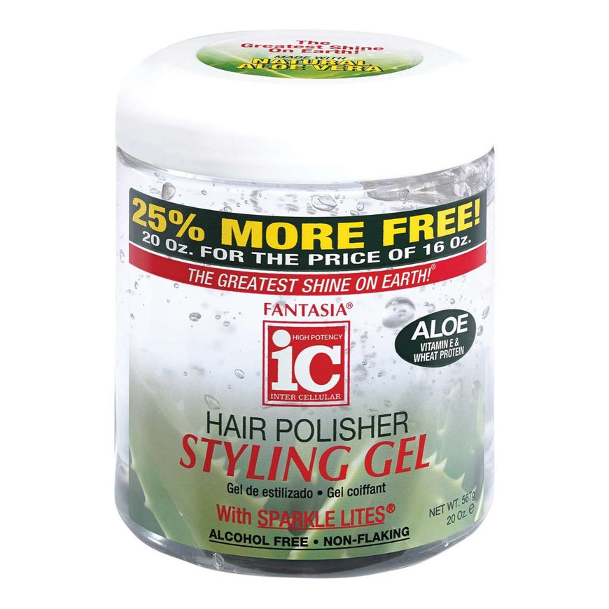 Ic Fantasia Fantasia Ic Hair Polisher Aloe Styling Gel 20 Oz IC Fantasia