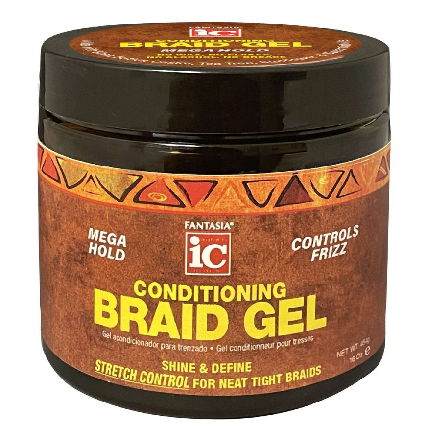 Fantasia Conditioning Braid Gel 16 Oz Fantasia