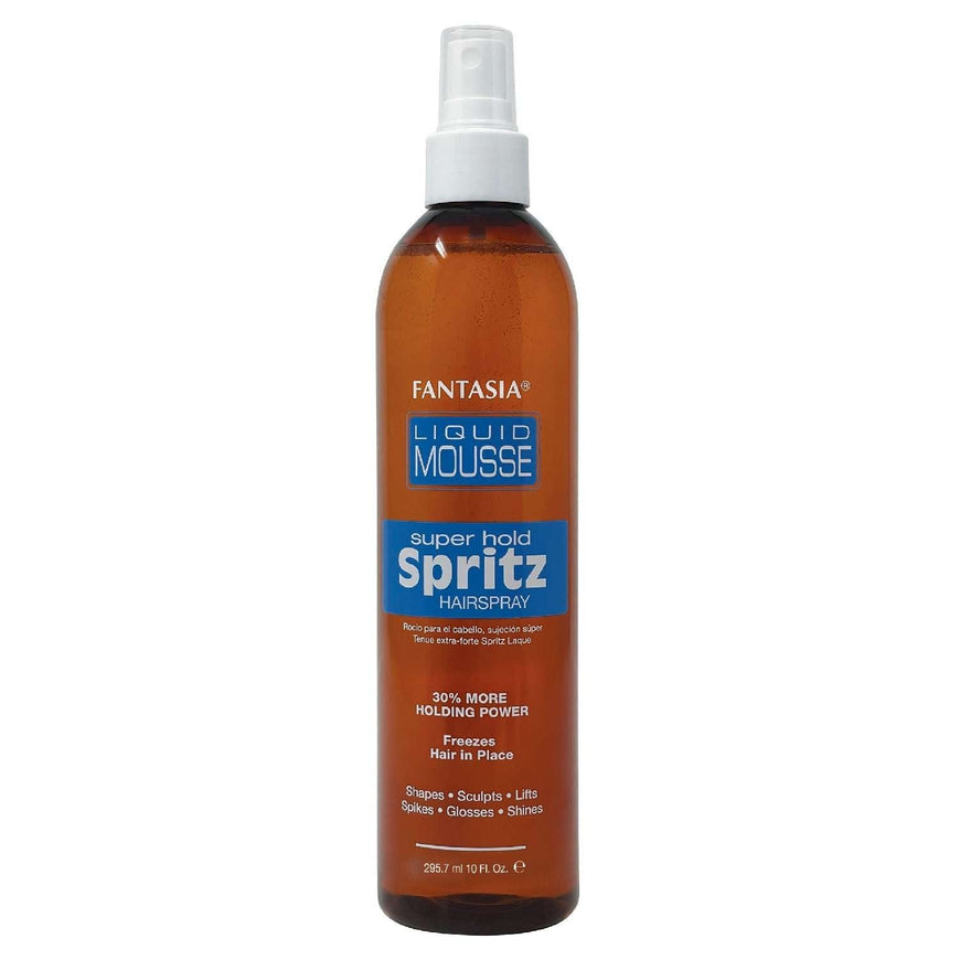 Fantasia Liquid Mousse Super Hold Spritz 10 Oz Liquid Mousse