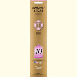 Gonesh Stick Classic 10 Herbs  Flowers 20 Piece Gonesh
