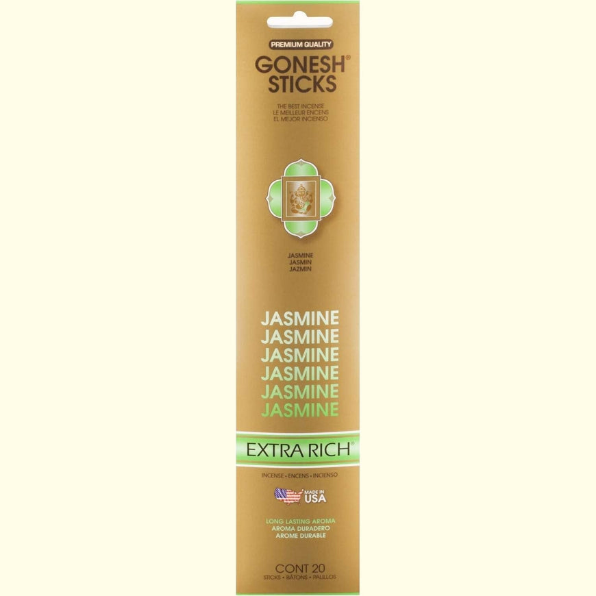 Gonesh Stick Extra Rich Jasmine 20 Piece Gonesh
