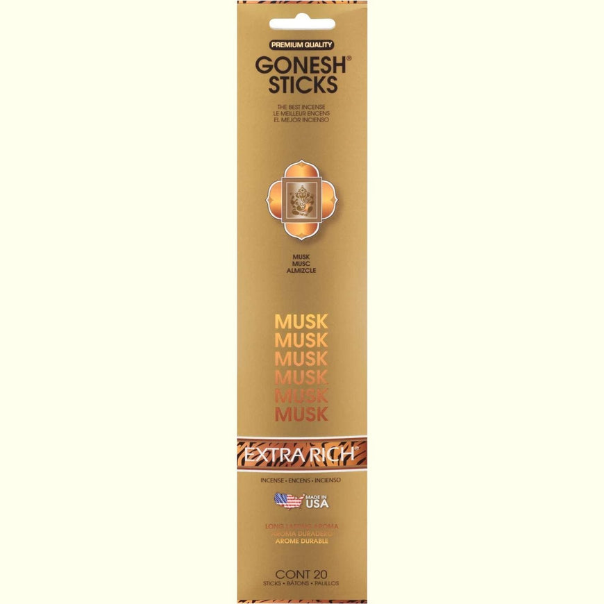 Gonesh Stick Extra Rich Musk 20 Piece Gonesh