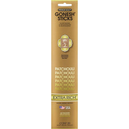 Gonesh Stick Extra Rich Patchouli 20 Piece Gonesh