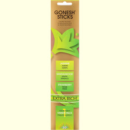 Gonesh Stick Extra Rich Variety 1 20 Piece Gonesh