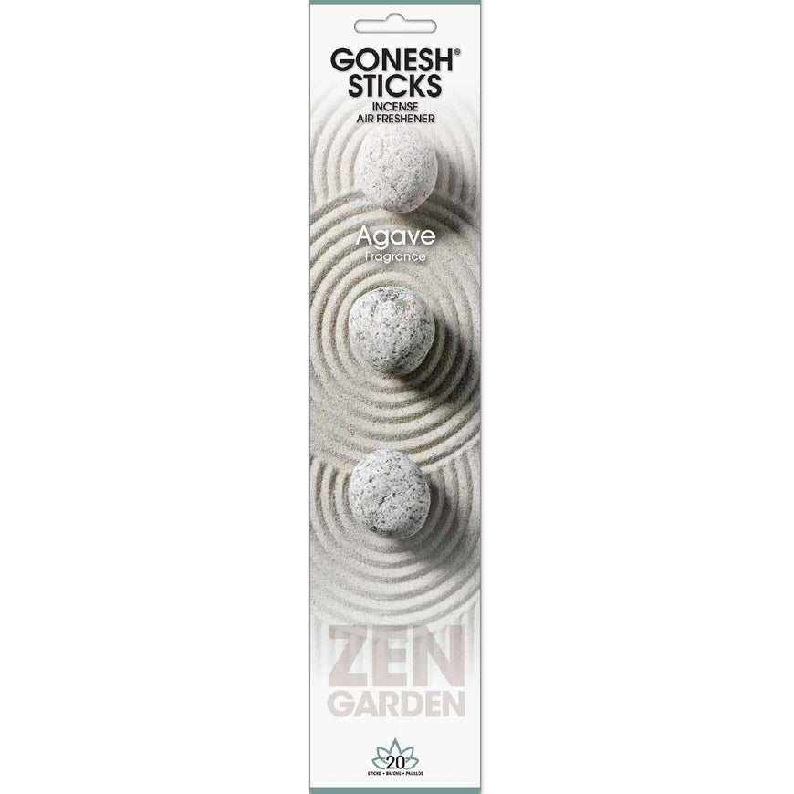 Gonesh Sticks Zen Garden Incense Agave 20 Piece Gonesh
