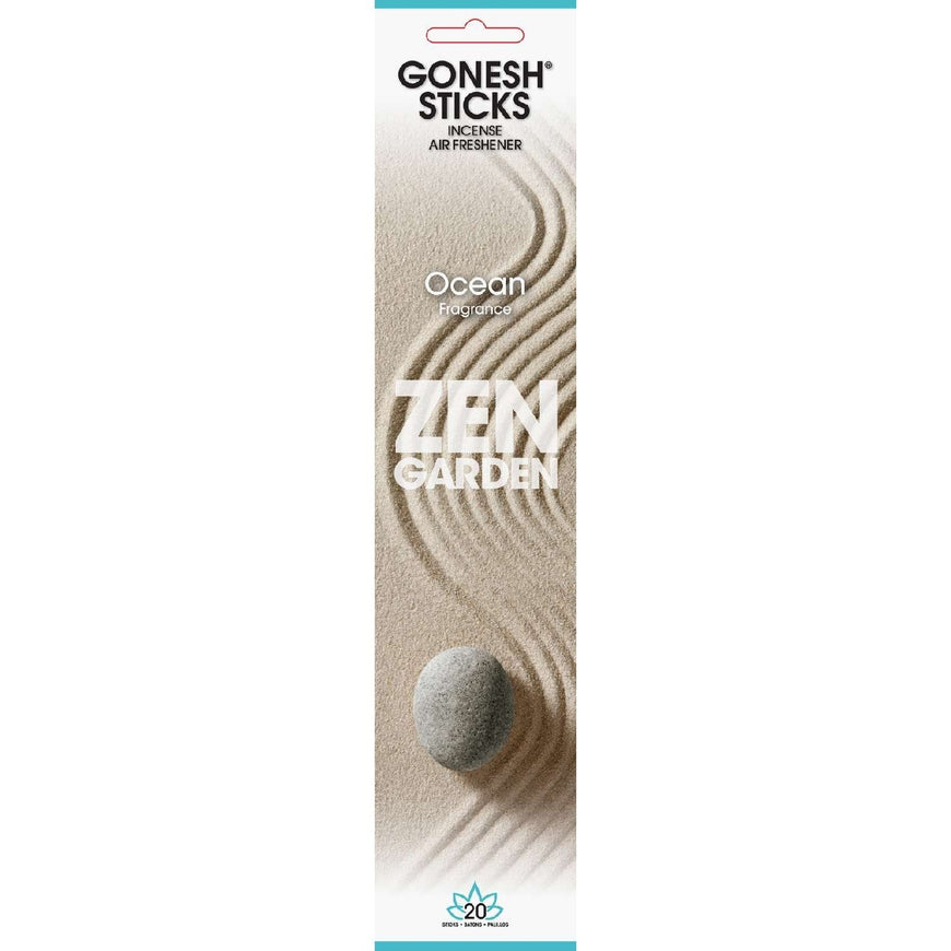 Gonesh Sticks Zen Garden Incense Ocean 20 Piece Gonesh