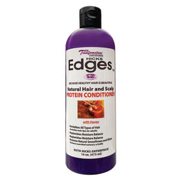 Hicks Edges Natural Hair And Scalp Protein Conditioner 16 Oz Hicks