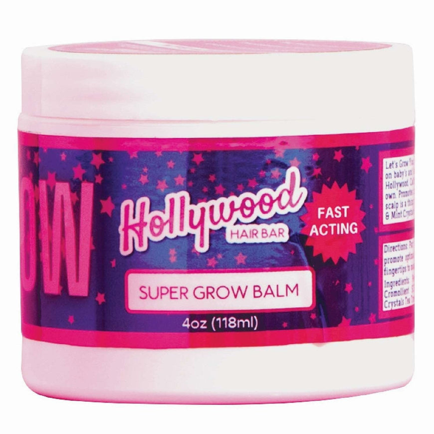 Hollywood Hair Bar Super Grow Scalp Balm 4 Oz HOLLYWOOD HAIR BAR