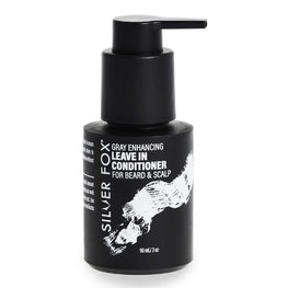 Silver Fox Gray Enhancing Shampoo For Beard And Scalp Barber's Choice