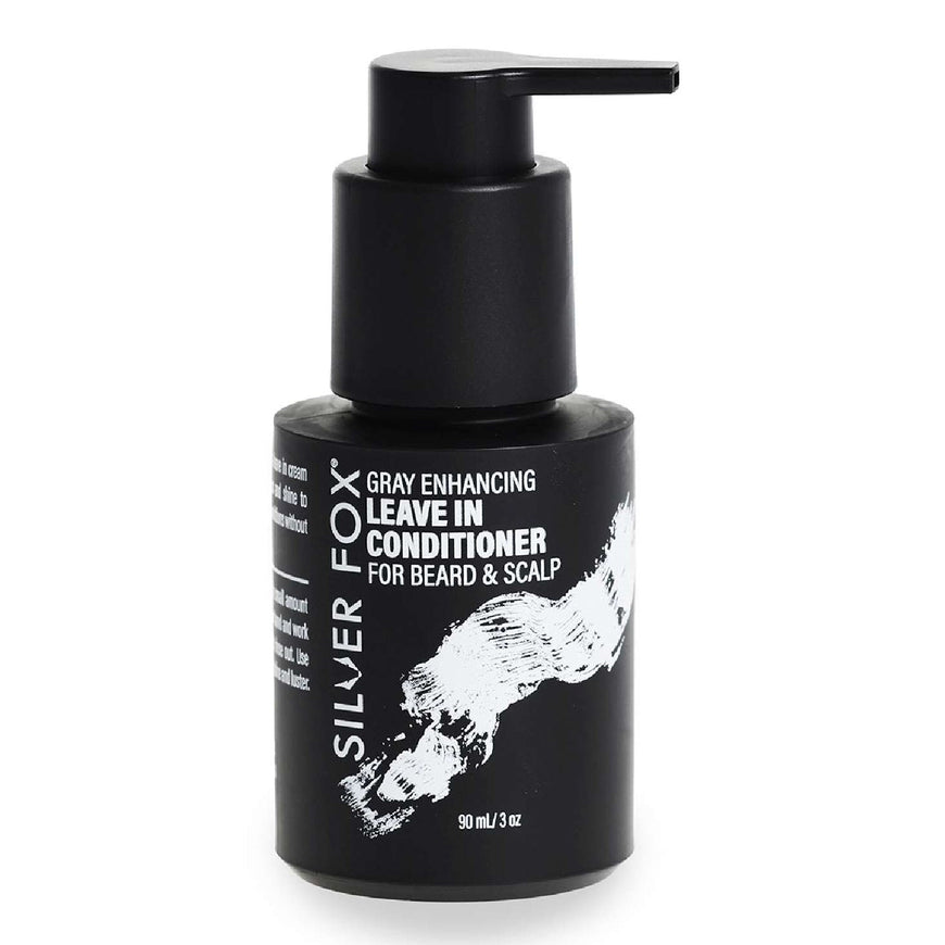 Silver Fox Gray Enhancing Shampoo For Beard And Scalp Barber's Choice