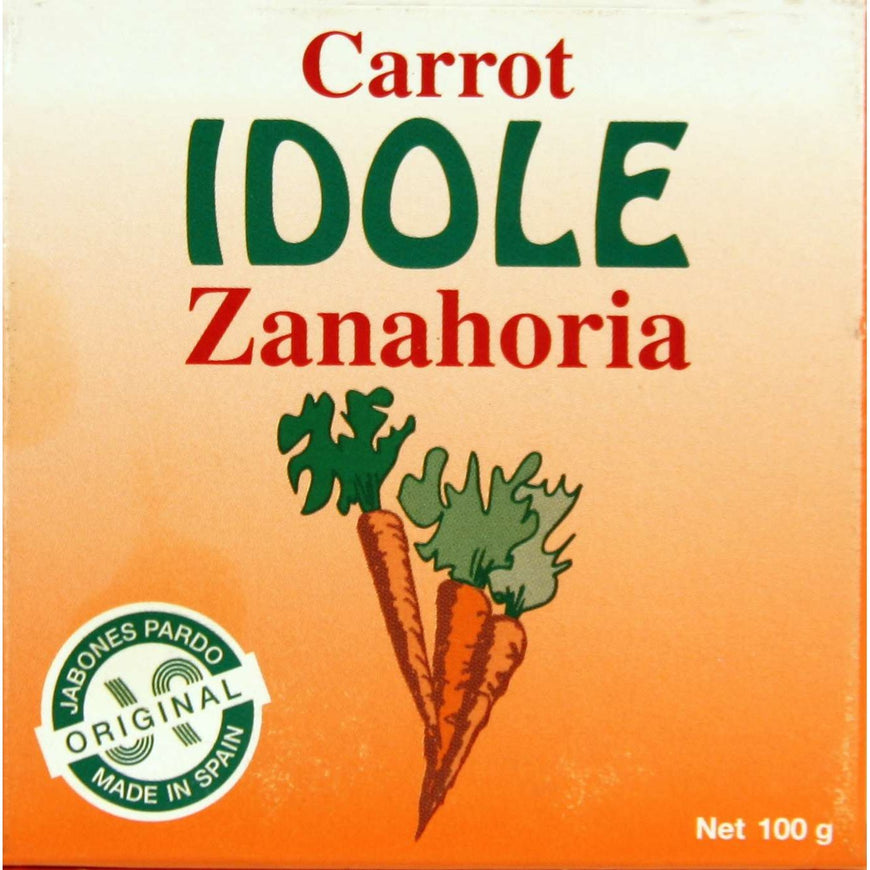 Idole Soap Carrot 3.53 Oz Idole