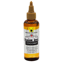 African Anti Aging Premium Hair Oil Coconut 3.38 Oz African Aging Agent