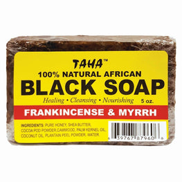 Taha Black Soap Frank  Myrrh 5 Oz Taha