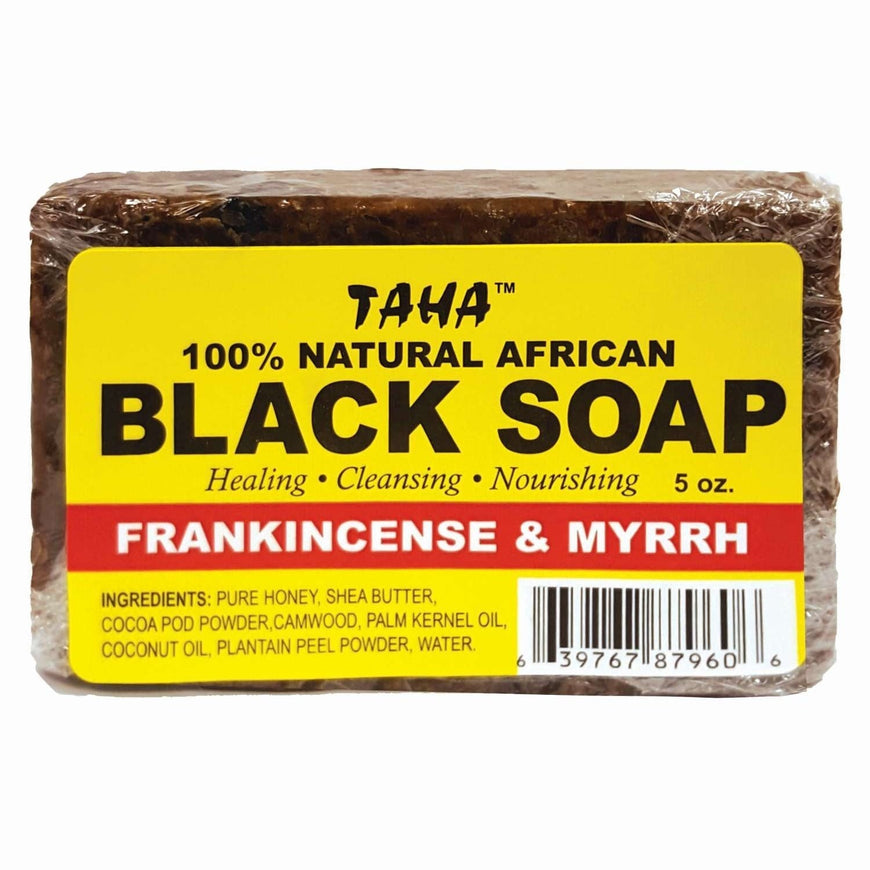 Taha Black Soap Frank  Myrrh 5 Oz Taha