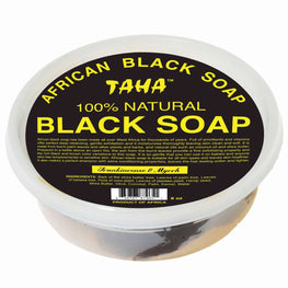 Taha Black Soap Frank Myrrh Tub 8 Oz Taha