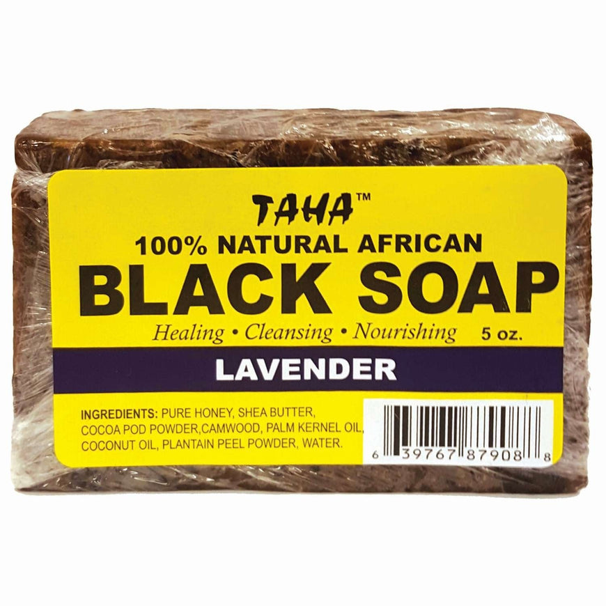 Taha Black Soap Lavender 5 Oz Taha