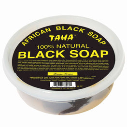 Taha Black Soap Lemon Grass Tub 8 Oz Taha
