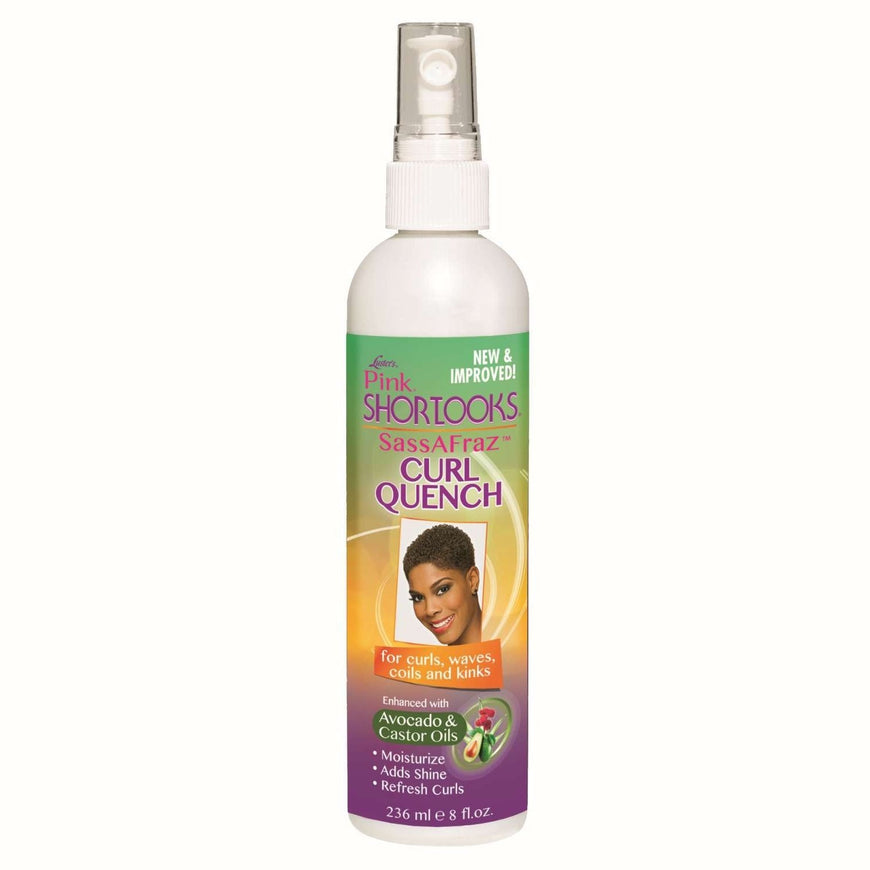 Pink Short Looks Sassafraz Styling Spray 8 Oz Pink