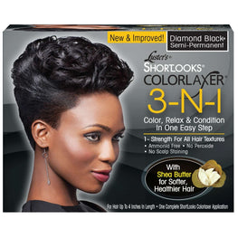 Pink Short Looks Color Relaxer 3 In 1 Black Pink Short Looks