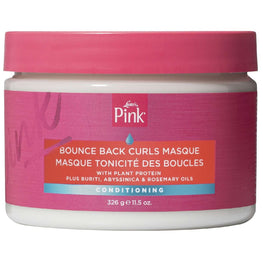 Pink Bounce Back Curls Masque 11.5 Oz Pink