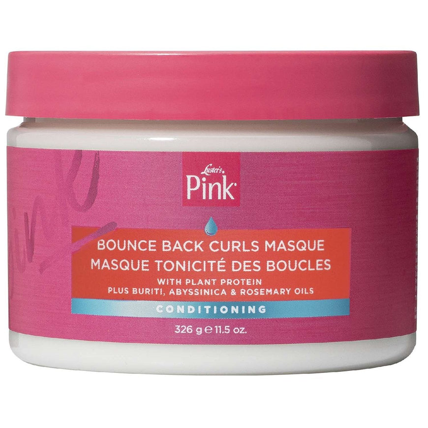 Pink Bounce Back Curls Masque 11.5 Oz Pink