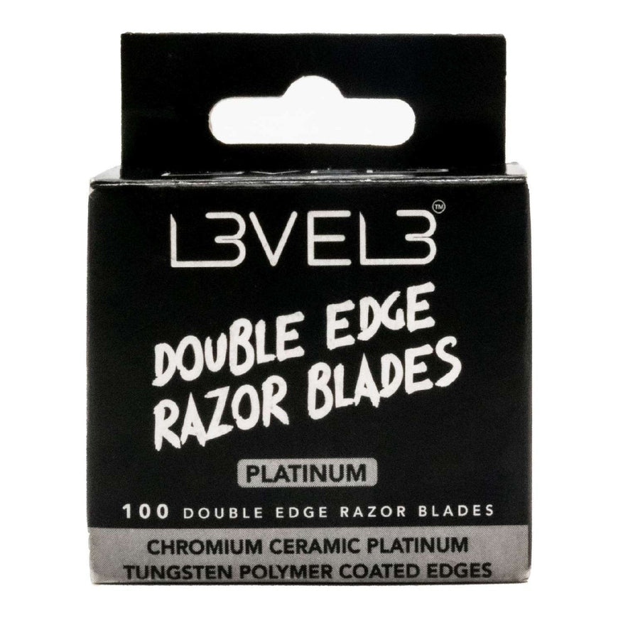 L3Vel3 Double Edge Razor Blades 100 Count L3VEL 3