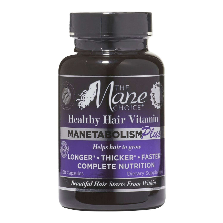 The Mane Choice Manetabolism Plus Vitamins - For Hair Growth 60 Ct The Mane Choice