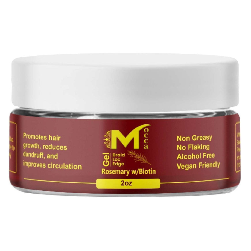 Mocca Healthy Braiding Loc And Twist Gel Rosemary 2 Oz MOCCA