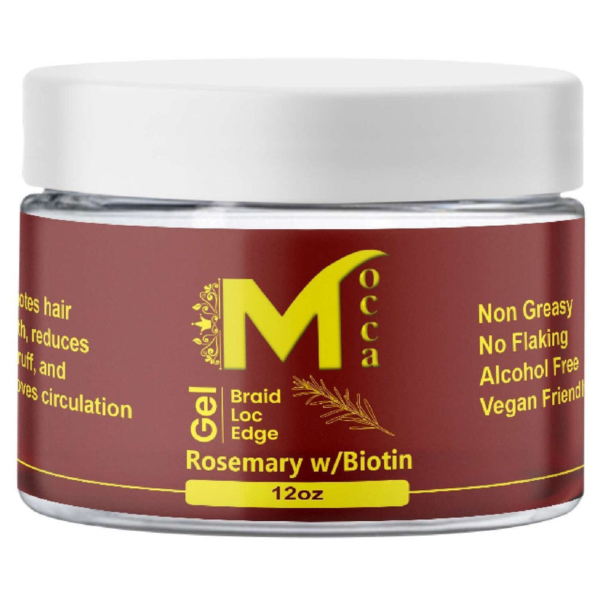 Mocca Healthy Braiding Loc And Twist Gel Rosemary 12 Oz MOCCA