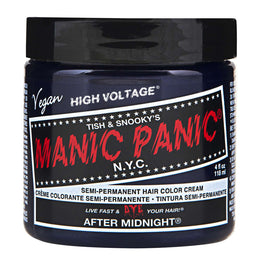 Manic Panic Semi Permanent Cream Hair Color - After Midnight 4 Oz Manic Panic