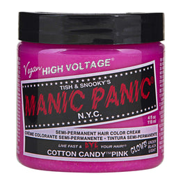 Manic Panic Semi Permanent Cream Hair Color - Cotton Candy 4 Oz Manic Panic