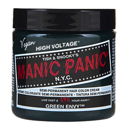 Manic Panic Semi Permanent Cream Hair Color - Green Envy 4 Oz Manic Panic