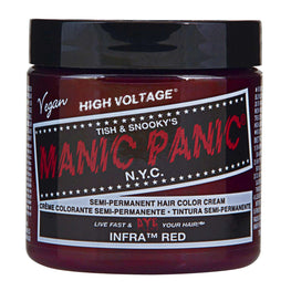 Manic Panic Semi Permanent Cream Hair Color - Infra Red 4 Oz Manic Panic