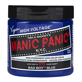 Manic Panic Semi Permanent Cream Hair Color - Bad Boy Blue 4 Oz Manic Panic