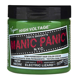 Manic Panic Semi Permanent Cream Hair Color - Electric Lizard 4 Oz Manic Panic