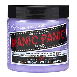 Manic Panic Semi Permanent Cream Hair Color - Virgin Snow 4 Oz Manic Panic