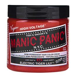 Manic Panic Semi Permanent Cream Hair Color - Electric Tiger Lily 4 Oz Manic Panic