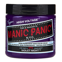 Manic Panic Semi Permanent Cream Hair Color - Violet Night 4 Oz Manic Panic