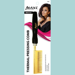 Maxi Hair Tool Pressing Comb Brass Maxi